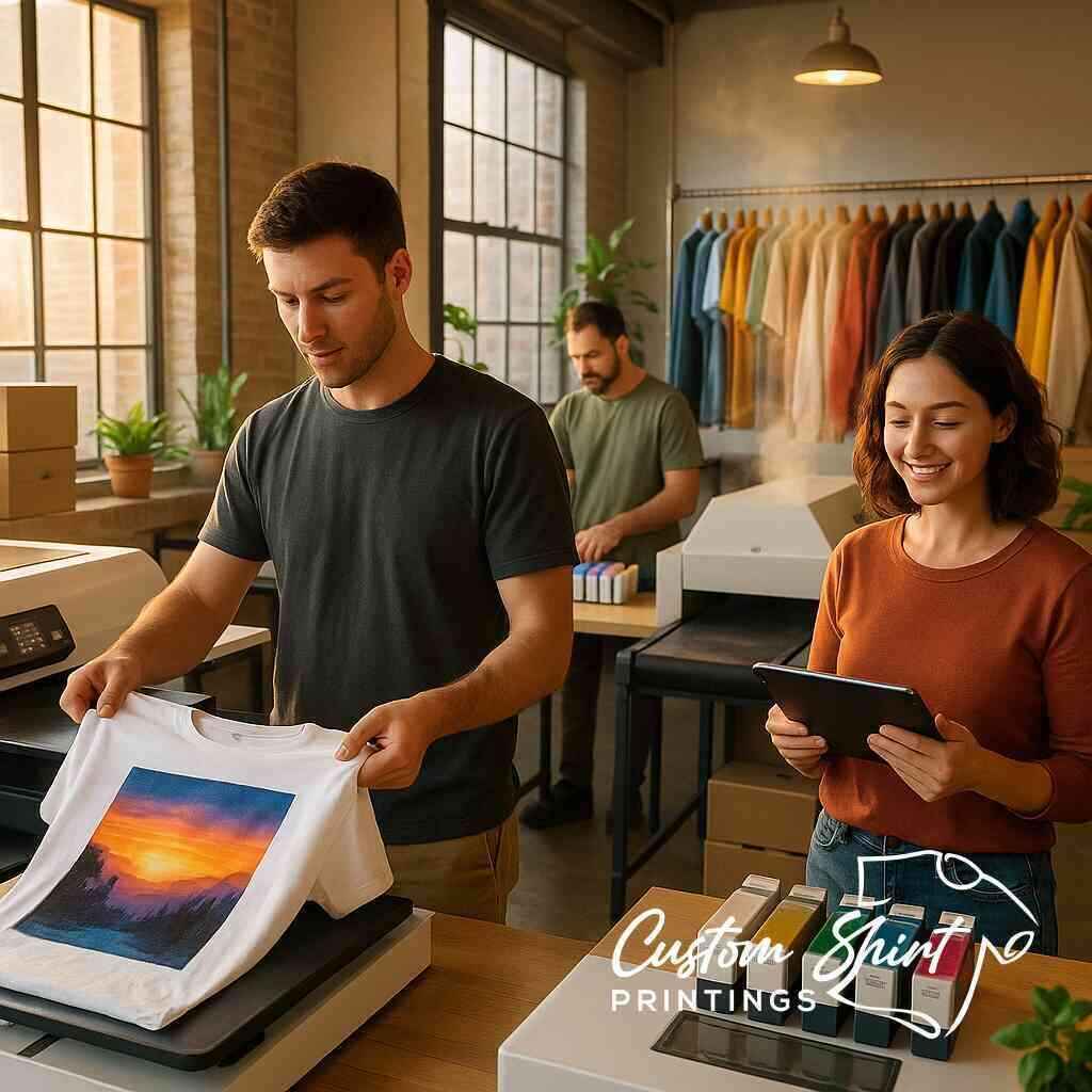 How Custom Shirt Printings Defines the 2026 DTG Guide