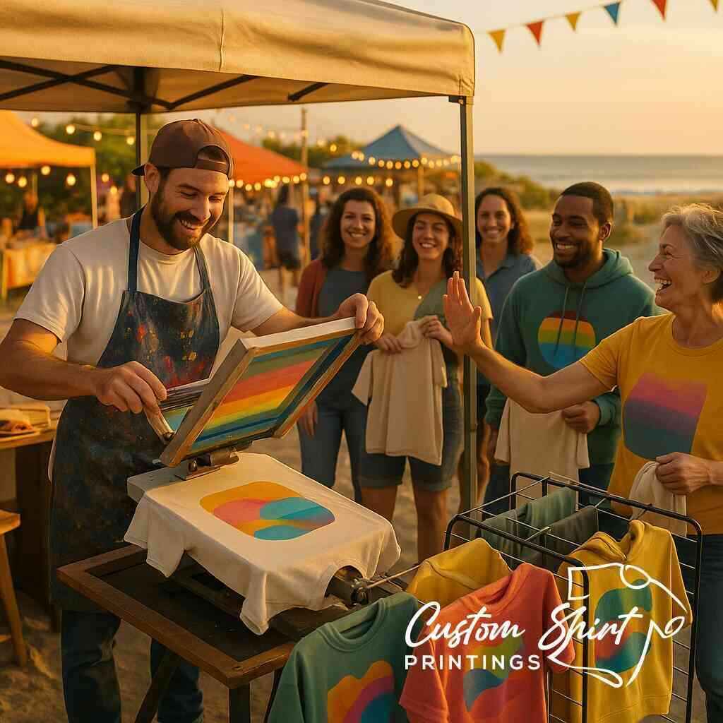 How Custom Shirt Printings Near Me Enhances Event Branding