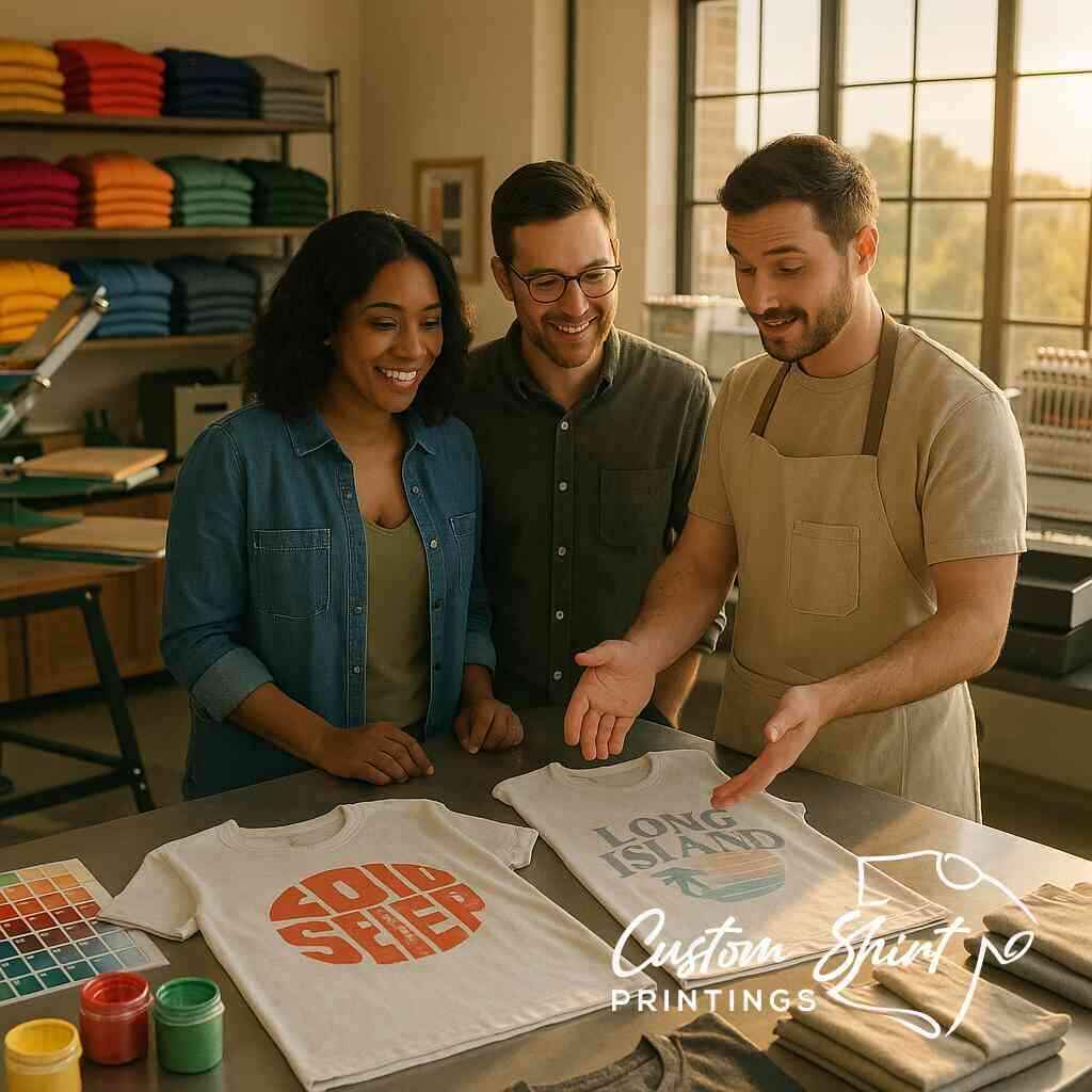 How to Compare Long Island Custom Shirt Printings Services