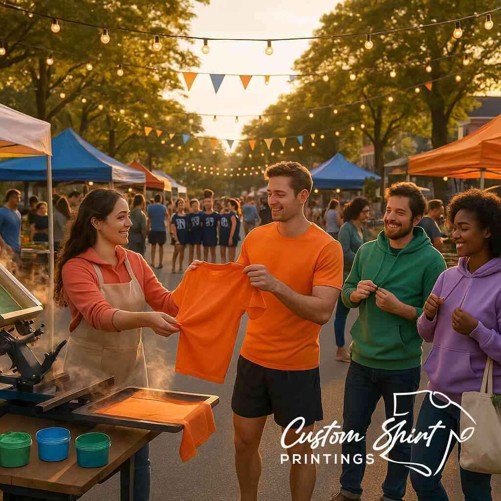 What Is Custom Shirt Printings Role in Commack Events