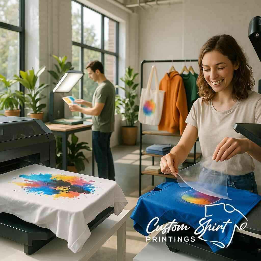 What Is DTG vs DTF at Custom Shirt Printings Explained