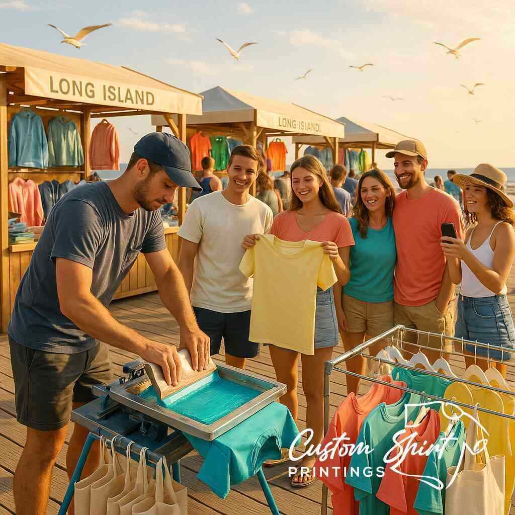 Finding Custom Shirt Printings Near Me for Pop Up Event Swag