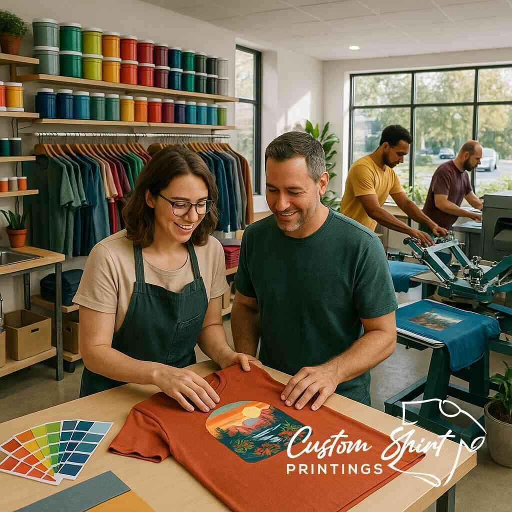 How Custom Shirt Printings Near You Enhances Apparel Quality