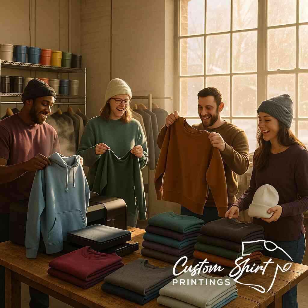 Top 10 Winter Color Trends Custom Shirt Printings Recommends