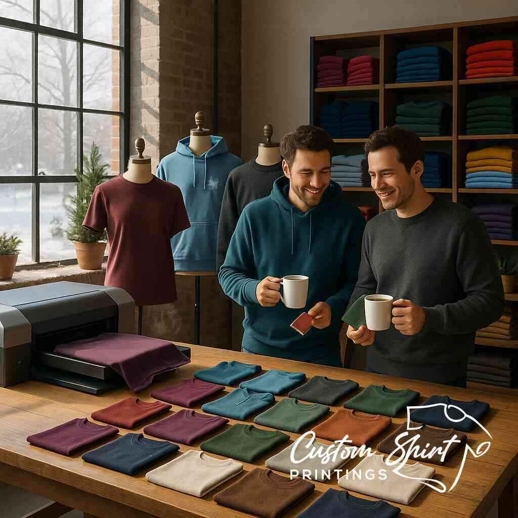 Top 10 Winter Color Trends Custom Shirt Printings Recommends