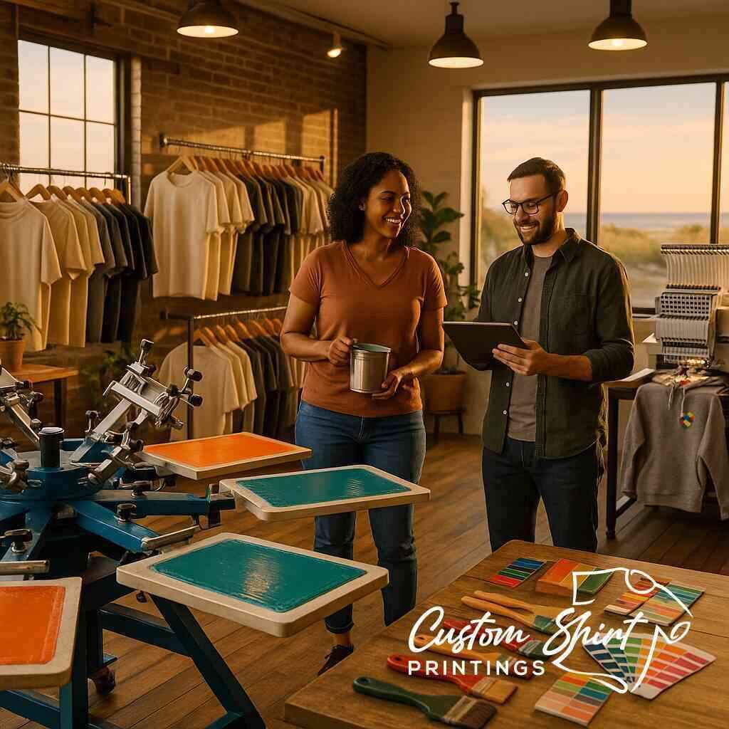 What Defines Custom Shirt Printings Options Near Island