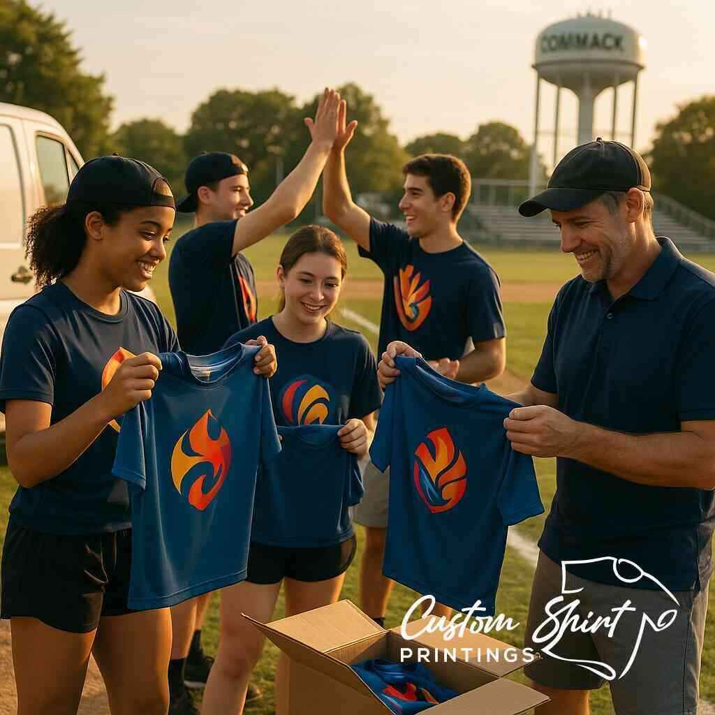 Why Commack Teams Choose Custom Shirt Printings for Logos
