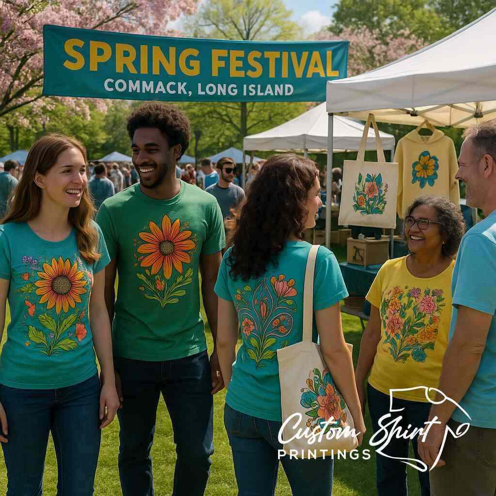 How Custom Shirt Printings Serves Commack Spring Events 2026