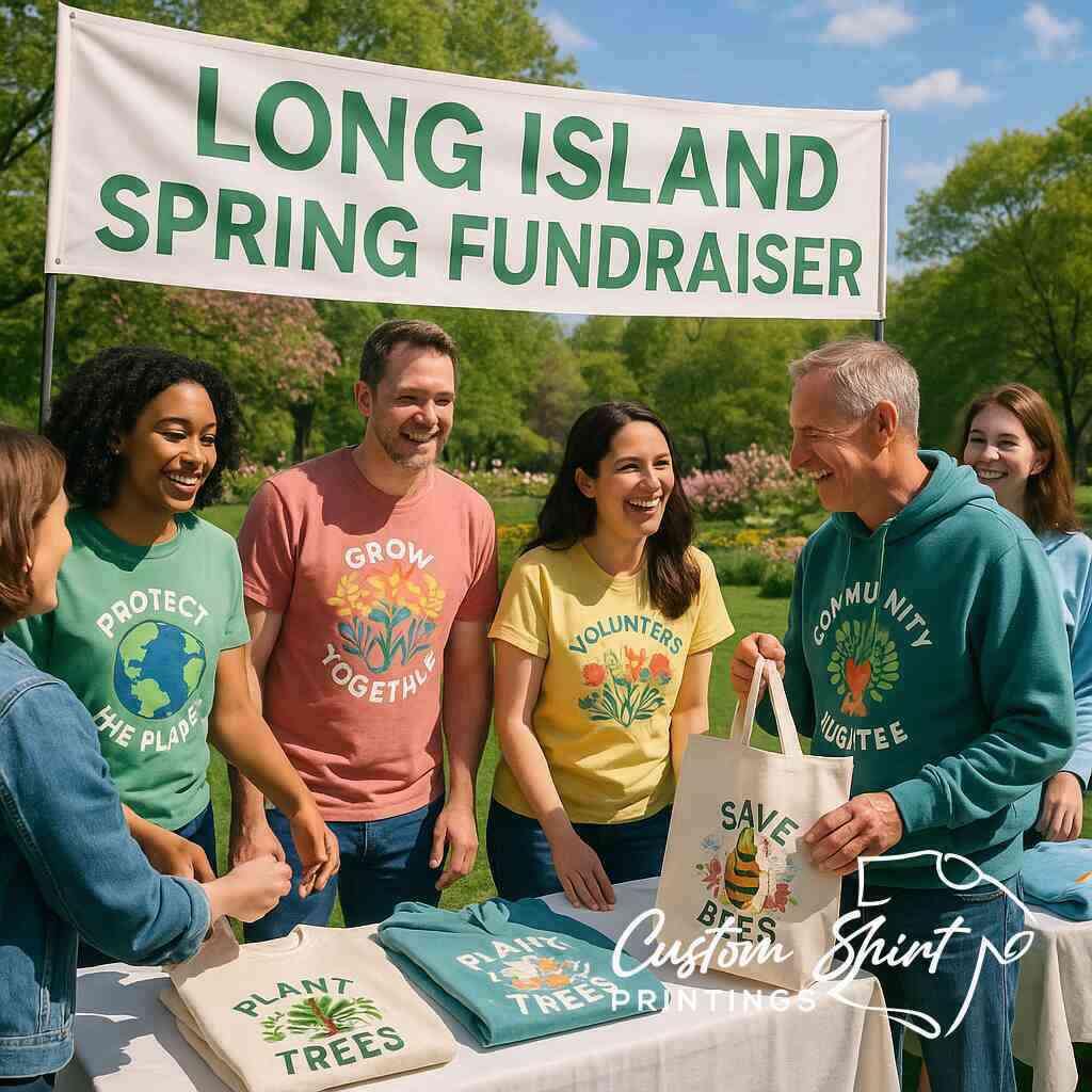 How to Order Custom Apparel for Long Island Spring Fundraisers 2026