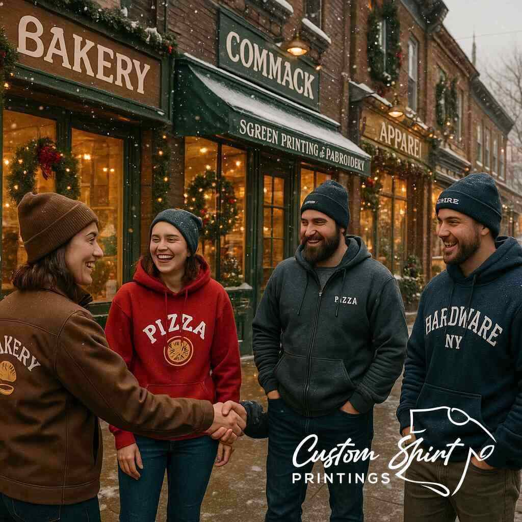 What Custom Shirt Printings Offers Commack Businesses for Winter 2026