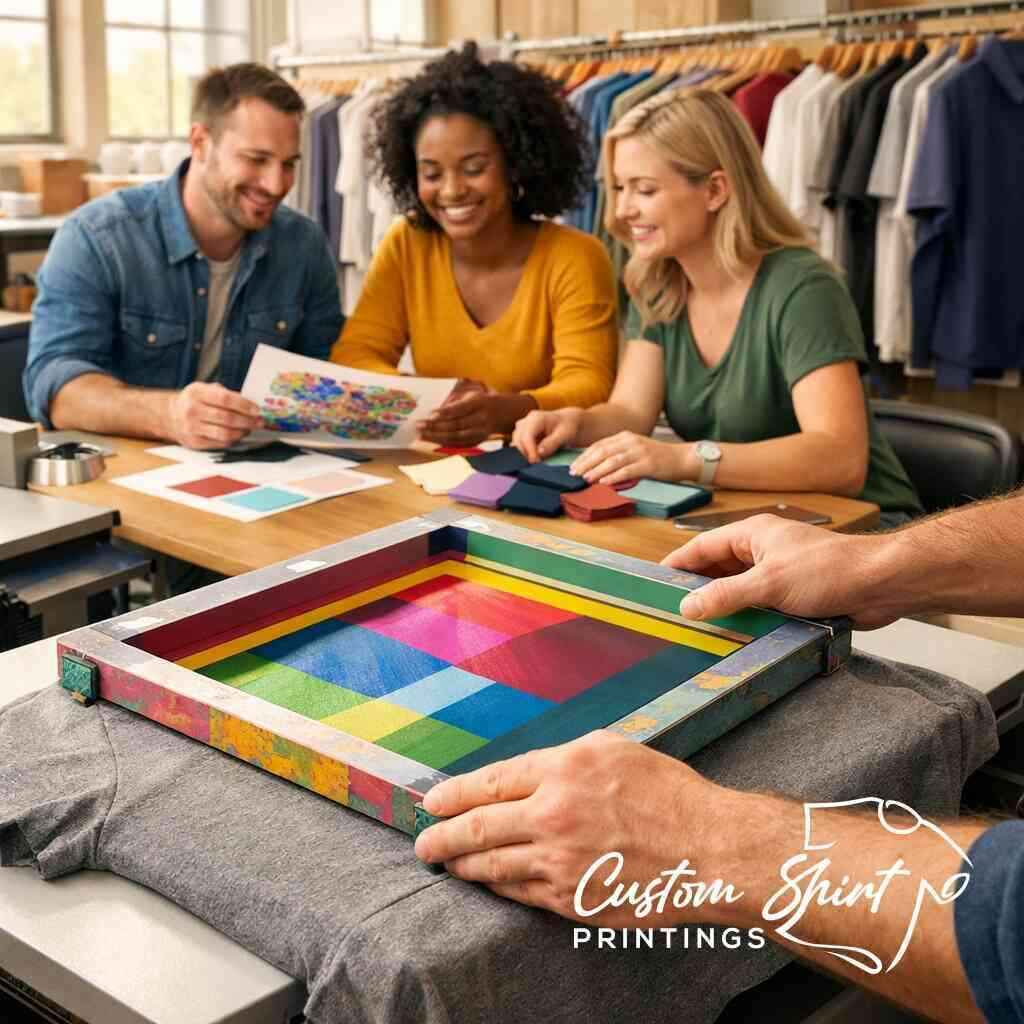 5 Reasons Custom Shirt Printings Beats Online Shirt Printers
