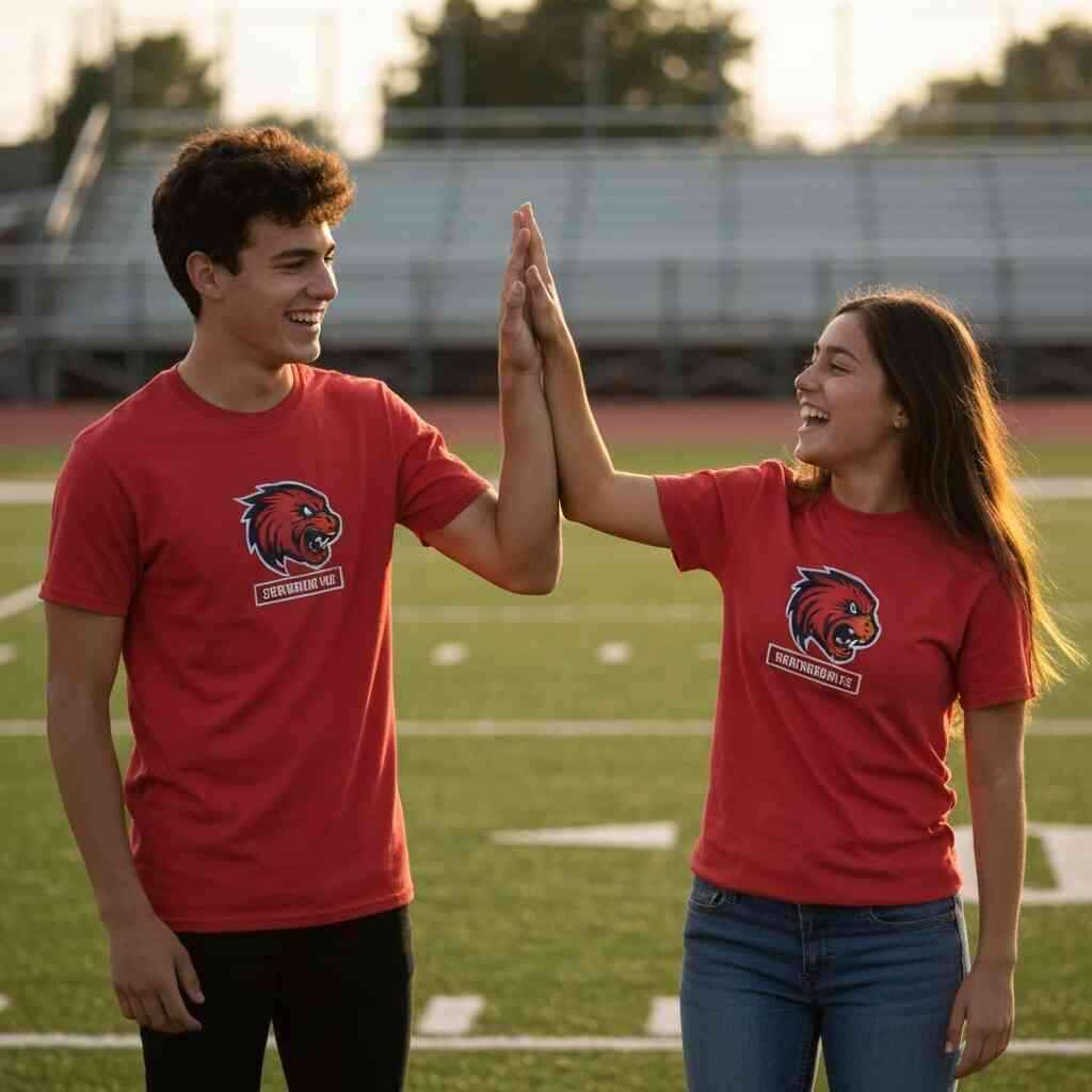 Seven Ways Custom Shirt Printings Boosts School Spirit