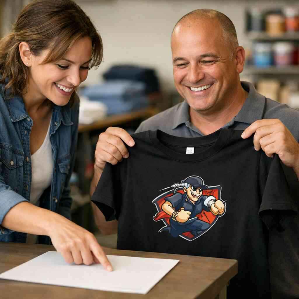 Why custom apparel content should group products by use case like school spirit wear, company apparel, and family reunio