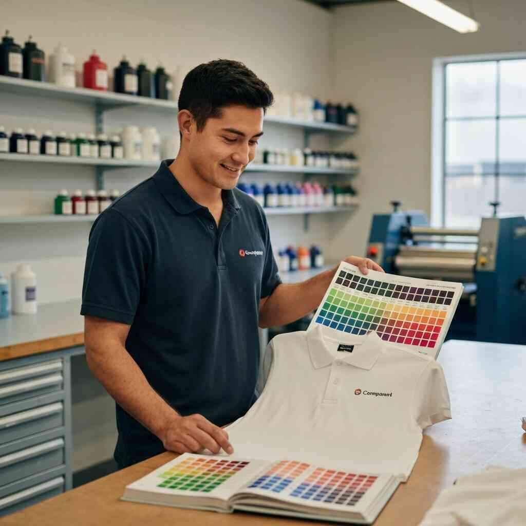 Why Custom Shirt Printings Uses Pantone Matching for Logos
