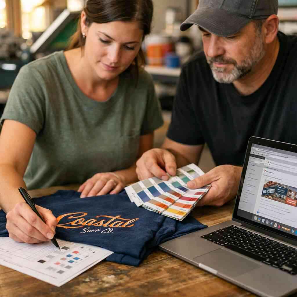How abandoned cart recovery works when the buyer is comparing screen printing DTG printing embroidery and direct-to-film