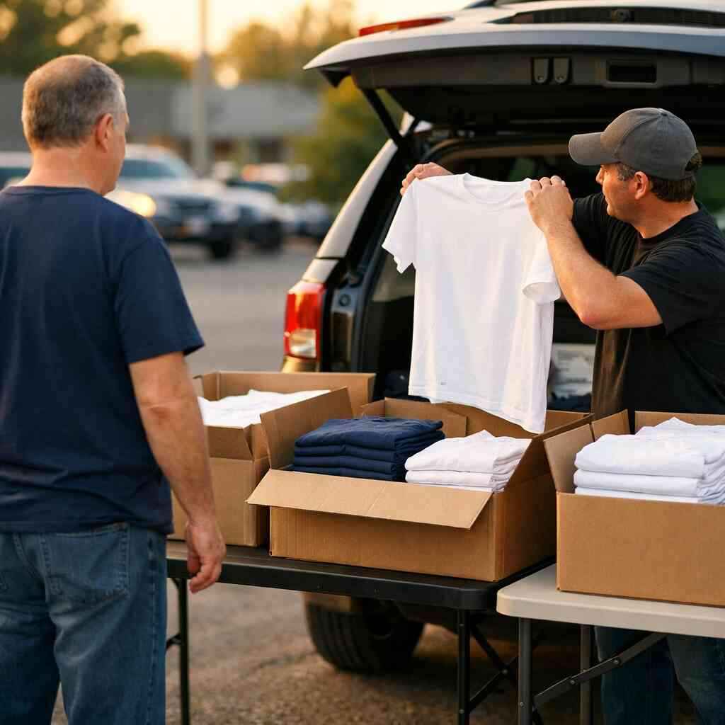 When screen printing, DTG printing, direct to film, or heat transfer will fit the sale you are trying to make — Custom S