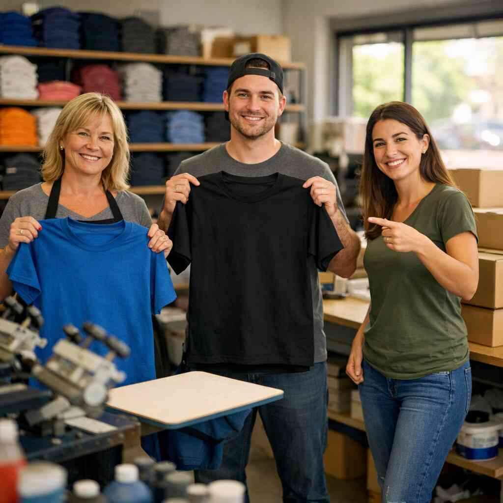 Using t-shirt mockup and printing visuals to make custom shirt options feel real — Custom Shirt Printings