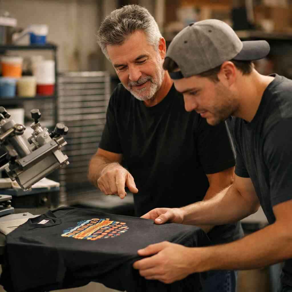 When screen printing beats DTG printing for larger runs and when direct to garment makes more sense — Custom Shirt Print