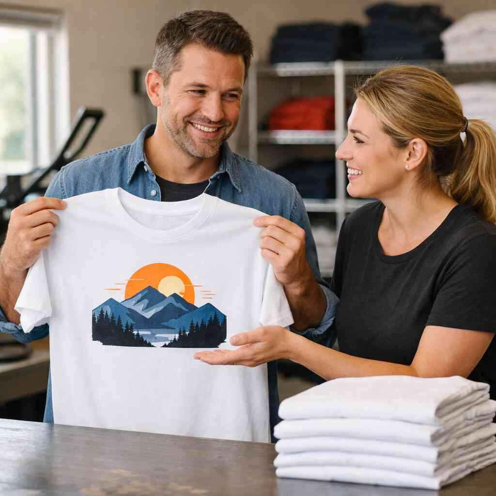 Where to place calls to action for pricing, contact, and pickup in Commack NY 11725 — Custom Shirt Printings
