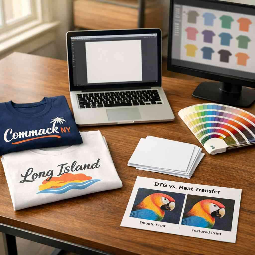The print shop decision that changes color, feel, and price more than most people expect — Custom Shirt Printings